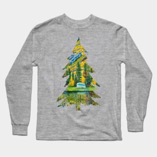 Camping in the Mountains Long Sleeve T-Shirt